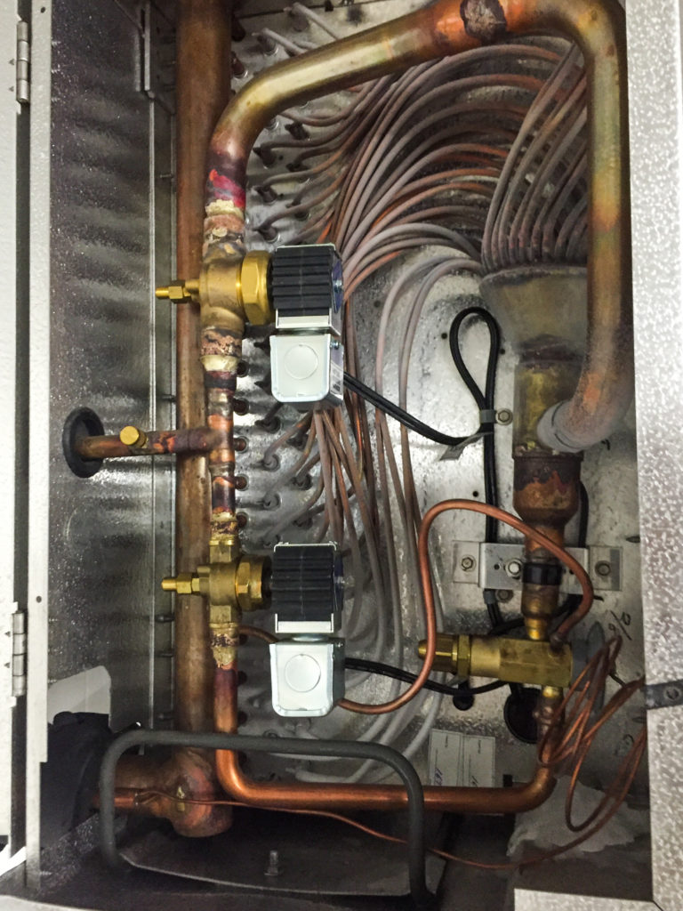 Custom built hot gas defrost system Advanced Commercial